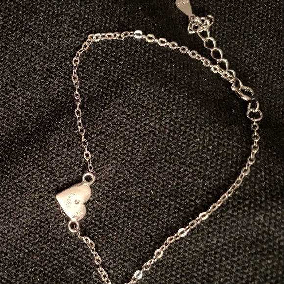 NWOT 925 Sterling Silver Bracelet With - Picture 3 of 3